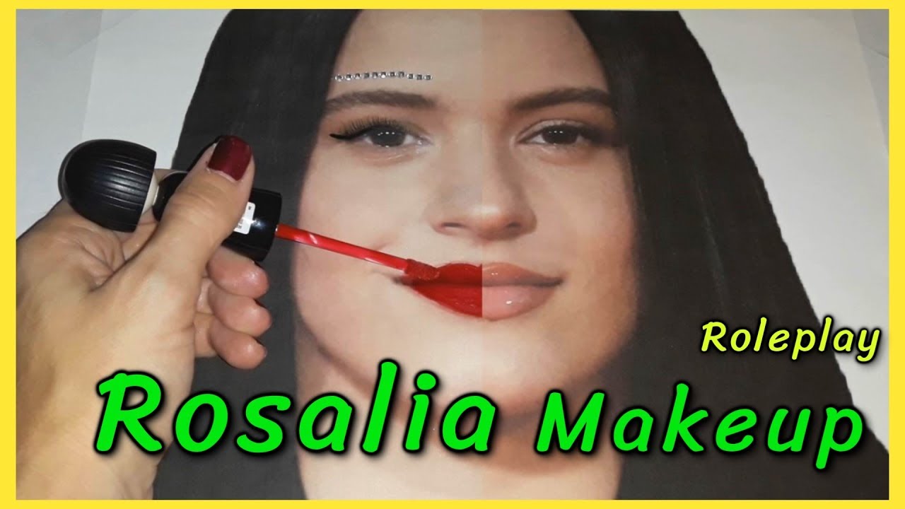 ROSALÍA MAKEUP ( Revista / Magazine ) | Roleplay MTV EMA | ASMR ESPAÑA ...