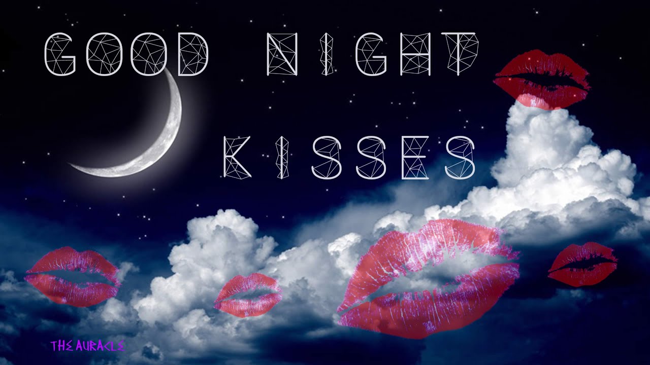 Goodnight ASMR ★ Kisses ★ Ear to ear whisper Kissing sounds. 