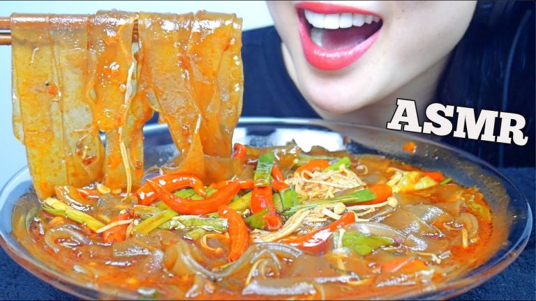 Asmr Spicy Clear Wide Glass Noodles Eating Sounds No Talking Sas Asmr Asmrhd,Feng Shui Bedroom