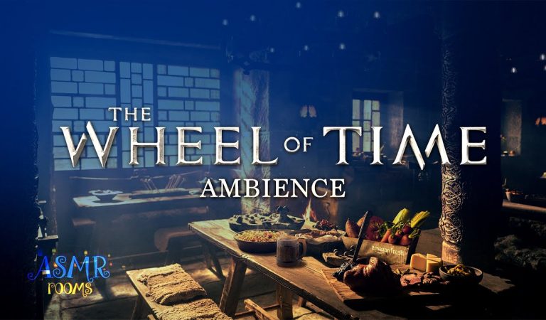 The Wheel of Time Ambience | Winespring Inn | 1 Hour Tavern with fireplace, cooking, thunderstorms