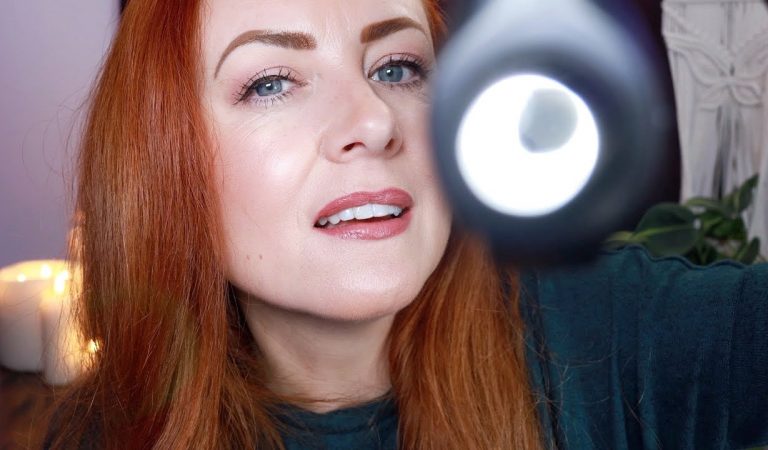 Quiet ASMR Ear Cleaning Appointment 💤 Whispered w/ Hair Sounds, Drips, Gloves and Ear Massage
