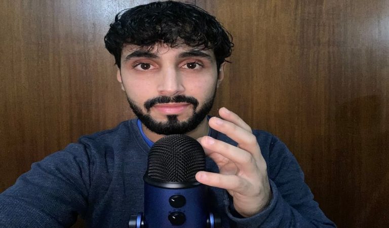 ASMR Live Talking and Hand Movements