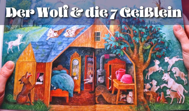 ASMR Grimms Märchen Der Wolf und die Sieben (Jungen) Geißlein | Sanft Vorgelesen/ Soft Spoken