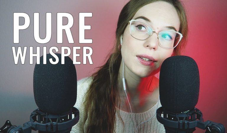 ASMR Q&A – Pure Whispering (Up Close, Ear to Ear)