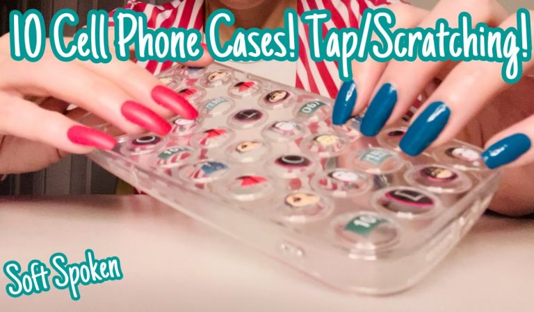 ASMR * 10 Unique Cell Phone Cases!! * Fast Tapping & Scratching * Soft Spoken * ASMRVilla