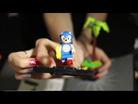 ASMR Building the Lego Sonic Set (Part 1)