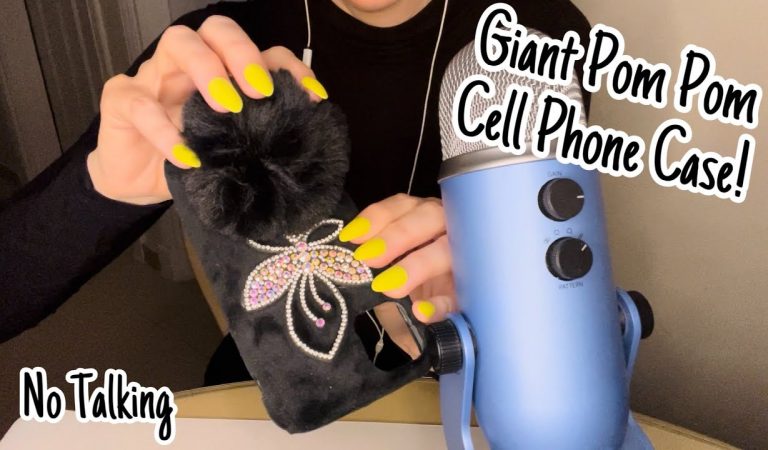 ASMR * Your Fav Cell Phone Cases!! * Fast Tapping, Scratching & Mic Brushing * No Talking