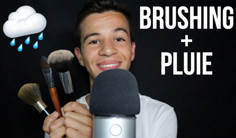 ASMR | Brushing + pluie 🌧