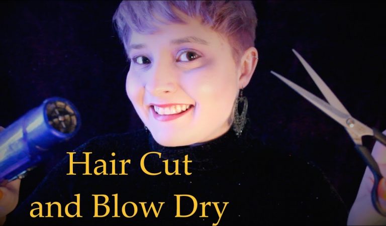 Hair Cut and Blow Dry [ASMR] RP