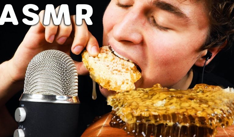 ASMR RAW HONEYCOMB Returns 🍯 STICKIEST EATING SOUNDS EVER