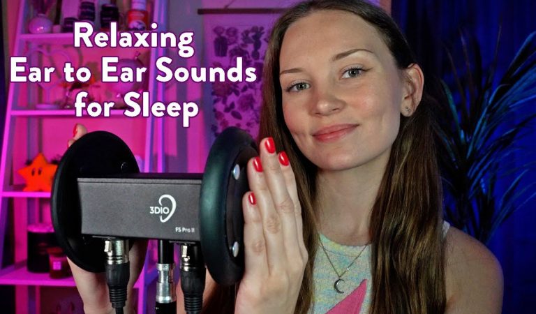 ASMR REALISTIC EAR Sounds For SLEEP (Ear Massage, Tapping, Scratching)