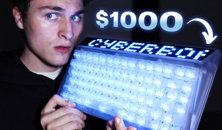 asmr on the world’s MOST expensive keyboard
