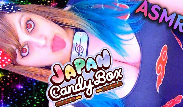 ASMR 🏮 JAPAN CANDY BOX! 🍣 Giveaway! 😜 ♡ Soft Spoken, Candy, Japanese, Food, Snacks, Anime, Cosplay ♡