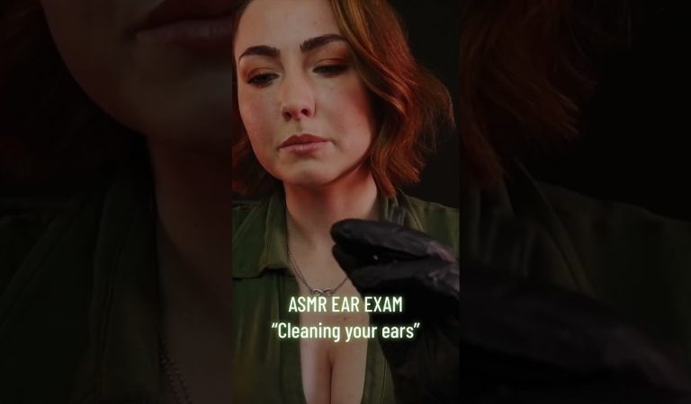 #asmr Cleaning your ears….