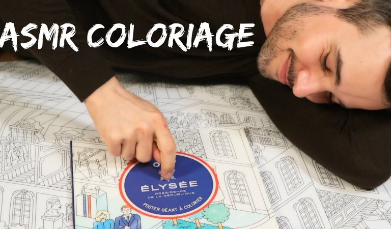 ASMR I Je colorie le palais de l’Élysée (anecdotes, histoire …)