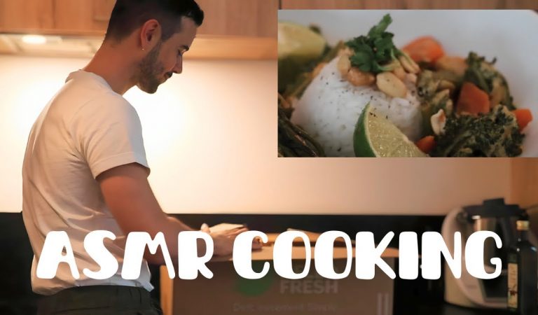 ASMR COOKING I Merveilleux Curry Green Power au broccolini